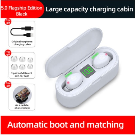 Wireless Bluetooth Earphones – Clear Sound & Long Battery Life