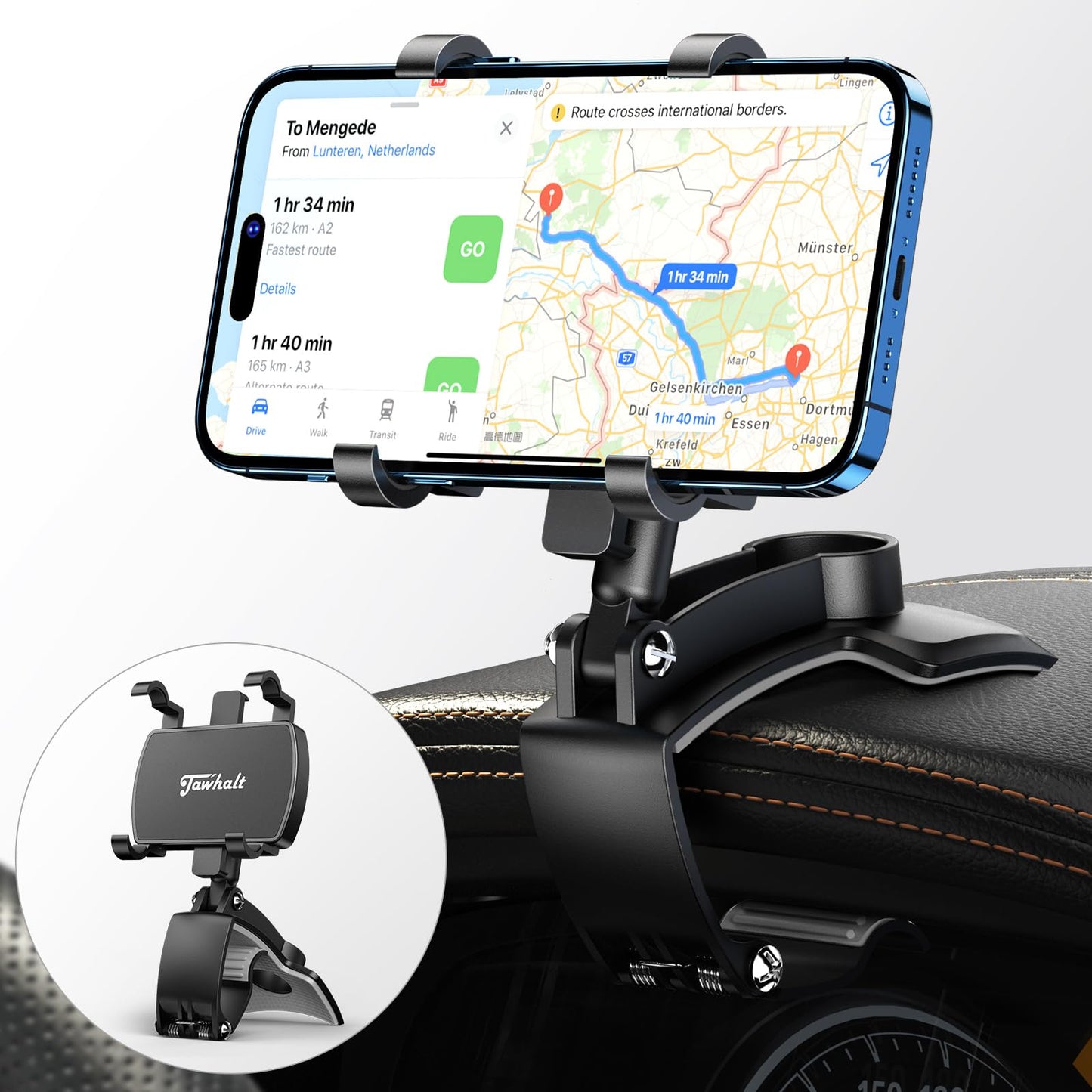 360 Degree Rotating Car Phone Holder β Secure & Stable Design