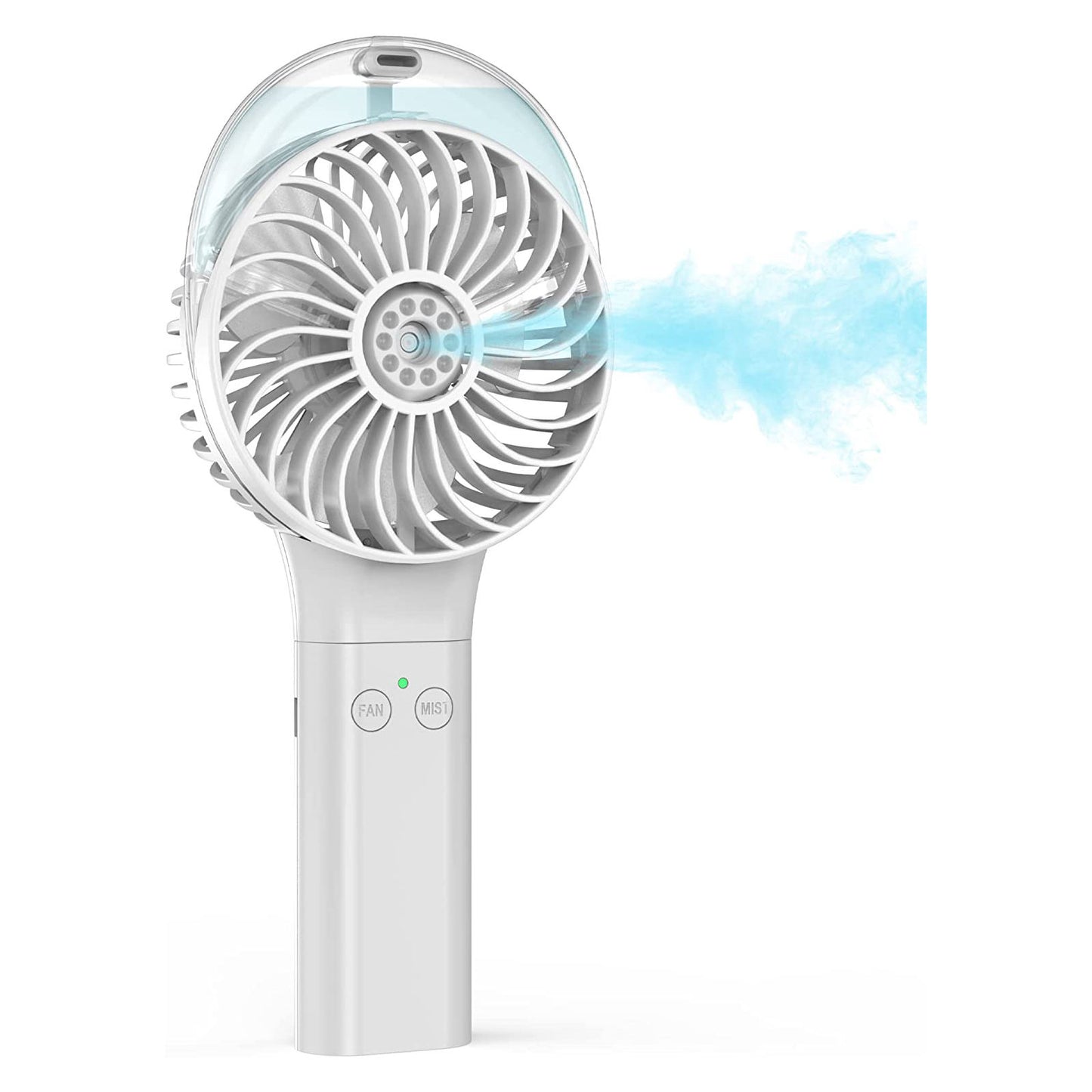 ❄️ 3000mAh USB Rechargeable Mini Cooling Mist Fan – Portable Handheld