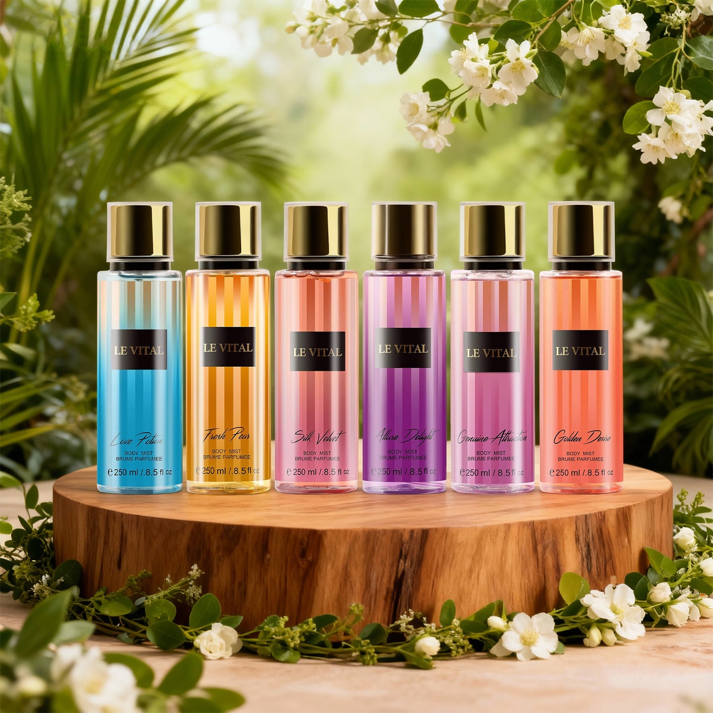 Women’s Luxury Body Mist 250ml (8.5 fl oz) – Long-Lasting Fresh Fragrance Collection