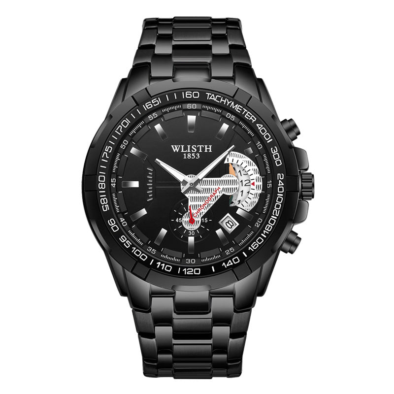 Men’s Quartz Sports Watch – Waterproof Stylish Wristwatch