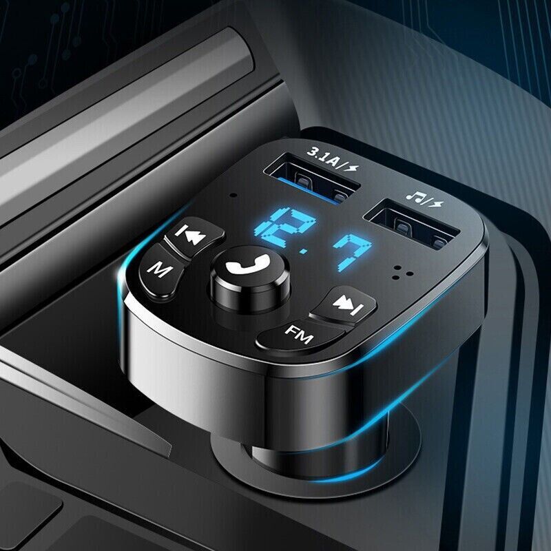 All-in-One Car Gadget ⚡ T20 Bluetooth + MP3 + Phone Charger