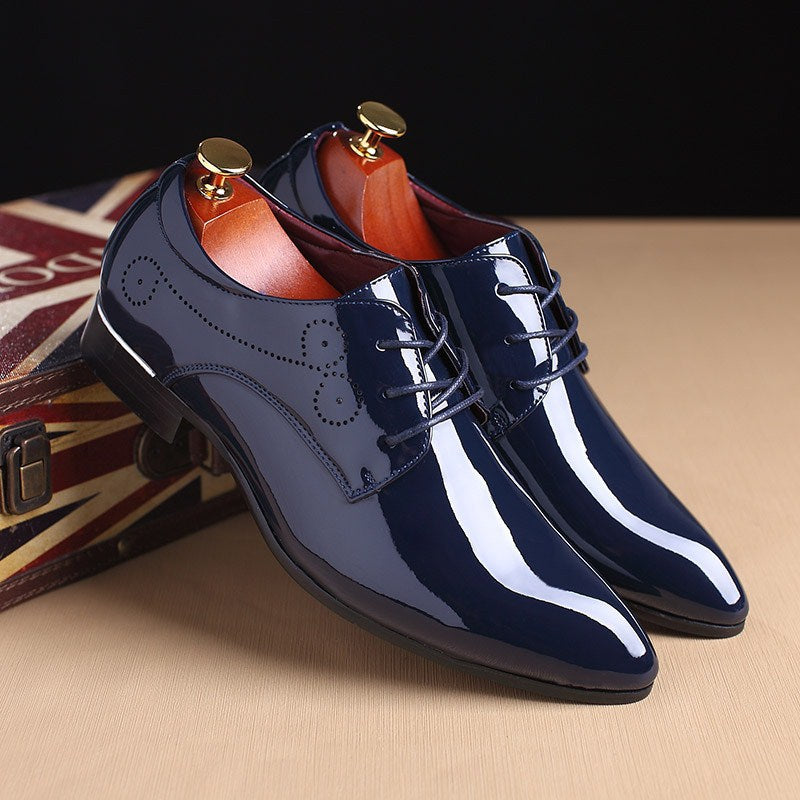 Classic Men’s Leather Driving Shoes – Smart Business Casual Look