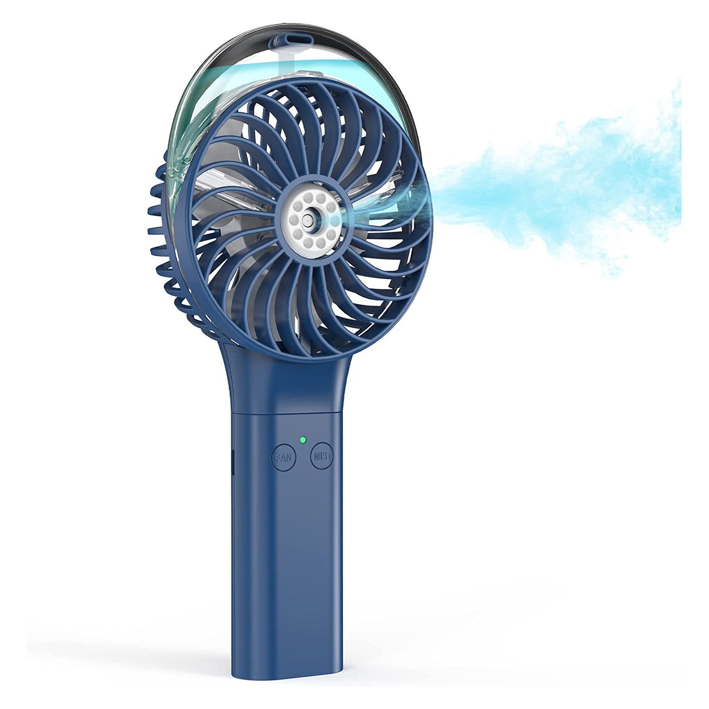 ❄️ 3000mAh USB Rechargeable Mini Cooling Mist Fan – Portable Handheld