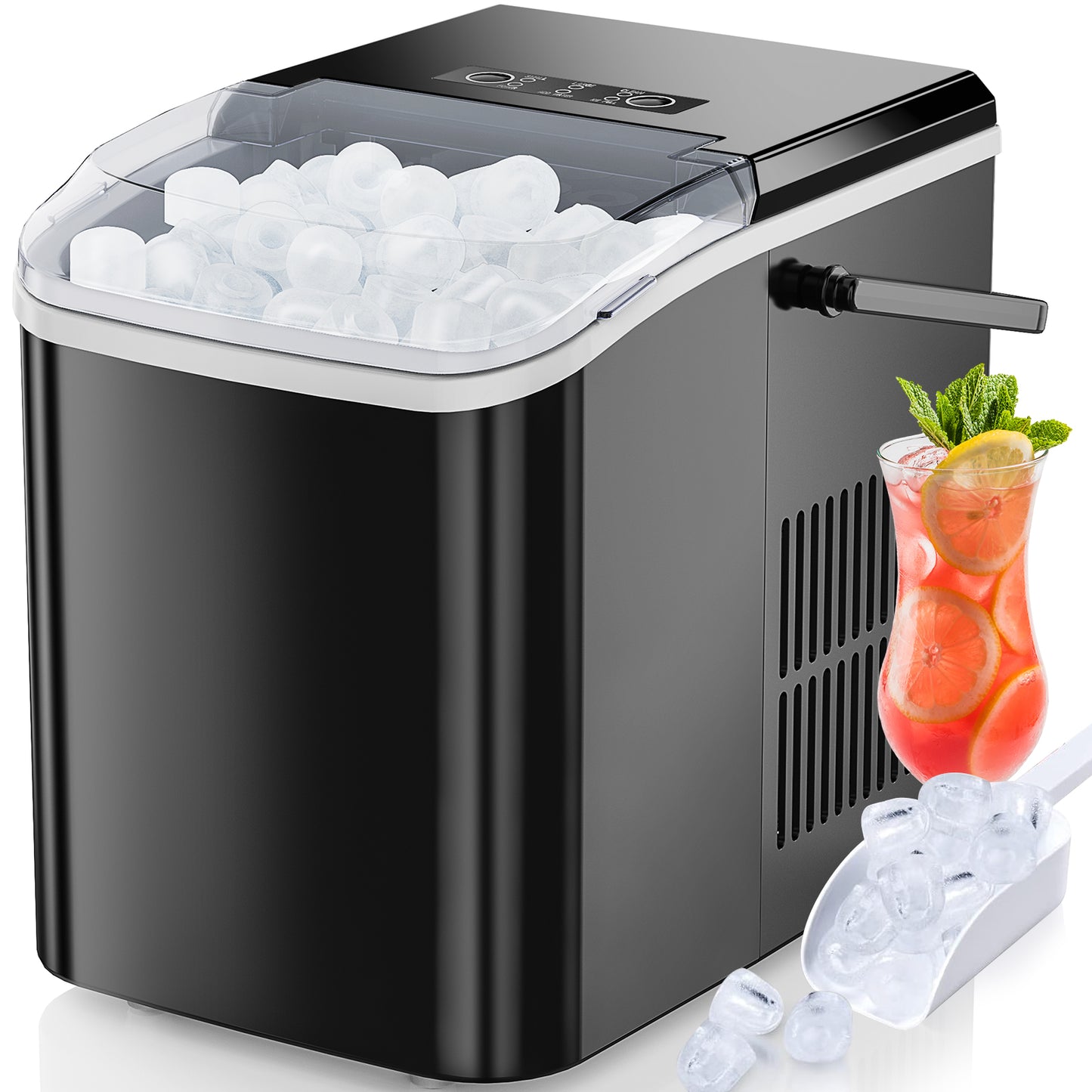 ❄️ Portable Ice Maker Machine – Fast & Compact Countertop Ice Maker