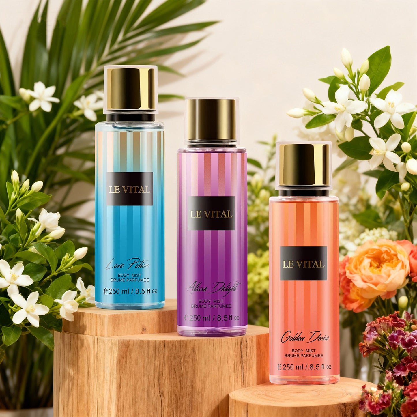 Women’s Luxury Body Mist 250ml (8.5 fl oz) – Long-Lasting Fresh Fragrance Collection