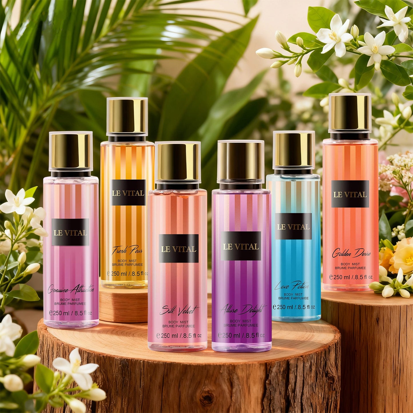 Women’s Luxury Body Mist 250ml (8.5 fl oz) – Long-Lasting Fresh Fragrance Collection