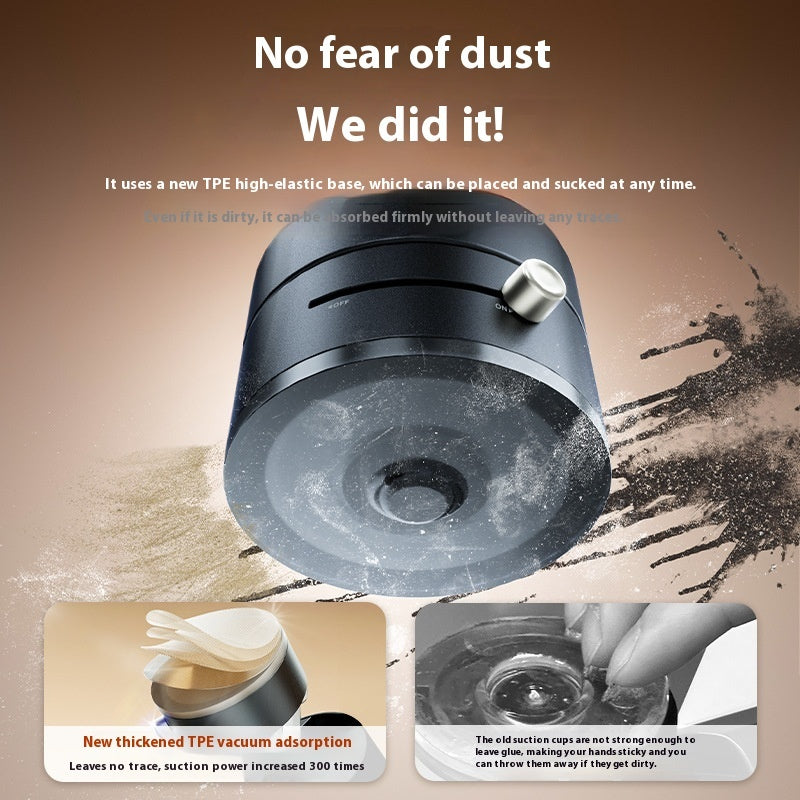 Vacuum Suction Car Phone Holder – Adjustable & Foldable Design